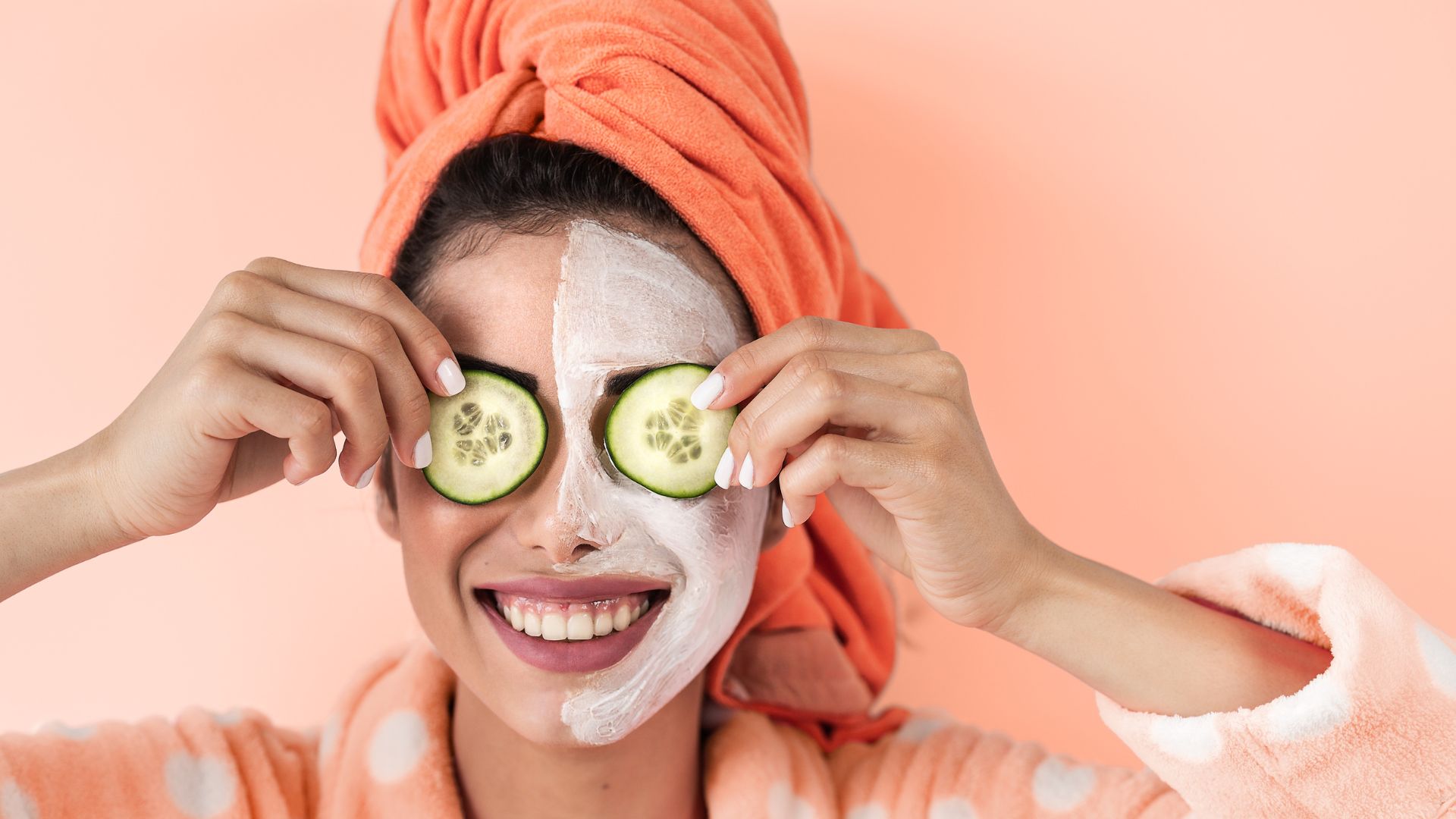 a woman doing Skincare